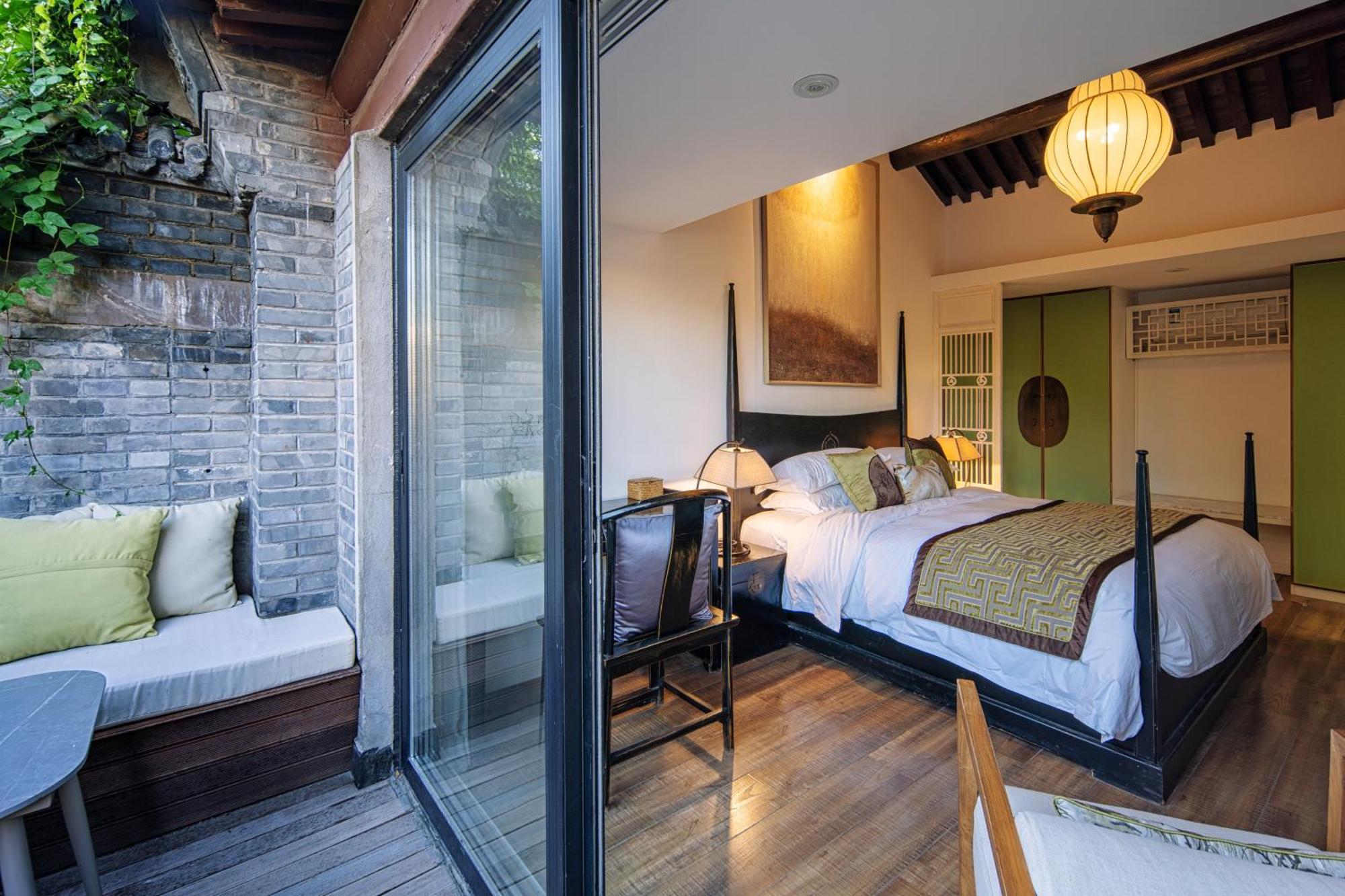 Beijing Le Zai Nan Luo Gu Xiang Wang Fu Jing Forbidden City Courtyard Hotel&Free Laundry Service&Free Coffee And Dumpling Experience Service Exterior foto
